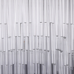 Люстра круглая с прозрачными стеклянными трубками Nembus варинант исполнения - 3 | Loft Concept в Рязани