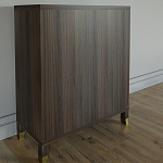 Комод Elsa Dreams Walnut Двухстворчатый  варинант исполнения - 7 | Loft Concept в Рязани