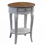 Тумба прикроватная овальная с ящиком Interiors Romance варинант исполнения - 1 | Loft Concept в Рязани