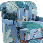 Дизайнерское классической формы на колесиках Trumann Armchair варинант исполнения - 3 | Loft Concept в Рязани