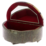 Шкатулка с зеркалом из натуральных камней Stone Casket варинант исполнения - 3 | Loft Concept в Рязани