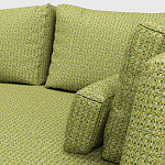 Мебельная ткань Шенилл светло-зеленый цвет 142 см T4-51 варинант исполнения - 12 | Loft Concept в Рязани