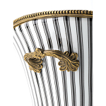 Кашпо Black white stripe варинант исполнения - 5 | Loft Concept в Рязани