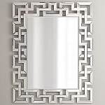 Зеркало прямоугольное в зеркальной раме Intersection варинант исполнения - 1 | Loft Concept в Рязани