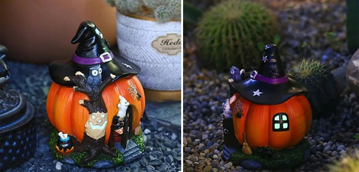 Статуэтка Pumpkin House Witch Статуэтка Pumpkin House Witch - Loft-Concept в Рязани