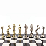 Шахматы Ренессанс с доской из натурального мрамора Decorative Thematic Chess варинант исполнения - 2 | Loft Concept в Рязани