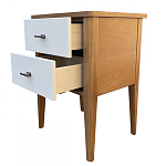 Тумба прикроватная с 2-мя ящиками Tasteful Furniture Light варинант исполнения - 2 | Loft Concept в Рязани