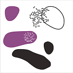 Плитка с узором Камни варинант исполнения - 2 | Loft Concept в Рязани