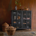 Корзина с крышкой из плетеного ротанга Jumaane Wicker Basket варинант исполнения - 4 | Loft Concept в Рязани