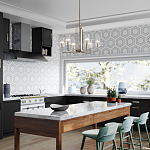  Люстра с прозрачными рифлеными цилиндрическими плафонами Kichler варинант исполнения - 26 | Loft Concept в Рязани