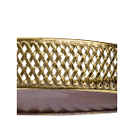 Поднос железный Gold Mesh варинант исполнения - 4 | Loft Concept в Рязани
