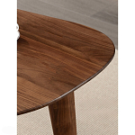 Стол рабочий округлой формы с ящиком  Working Moonnut Table варинант исполнения - 7 | Loft Concept в Рязани