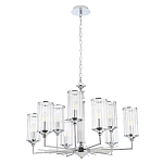 Люстра с 9-ю цилиндрическими стеклянными плафонами Jeanette варинант исполнения - 7 | Loft Concept в Рязани