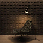 Гипсовая 3D Панель M-26 варинант исполнения - 2 | Loft Concept в Рязани