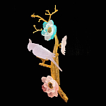 Бра с цветочным декором и птичкой Miscellaneous herbs варинант исполнения - 1 | Loft Concept в Рязани