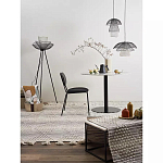Торшер с трехъярусным плафоном из металлической сетки Metal Mesh Floor Lamp варинант исполнения - 1 | Loft Concept в Рязани