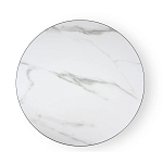 Столик журнальный круглый на черном металлическом основании Сharacter варинант исполнения - 1 | Loft Concept в Рязани