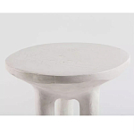 Дизайнерский журнальный стол белый на 3-х ножках в виде ступней African table варинант исполнения - 1 | Loft Concept в Рязани