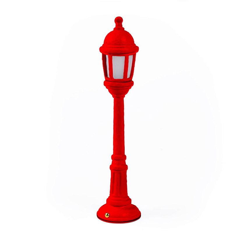 Настольная лампа Seletti Street Lamp Dining Red Красный Настольная лампа Seletti Street Lamp Dining Red Красный в Рязани | Loft Concept