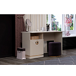 Стол письменный с ящиком и нишей для хранения Satin Furniture варинант исполнения - 3 | Loft Concept в Рязани