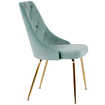 Стул в мятной велюровой обивке Ward Mint Velour Chair варинант исполнения - 3 | Loft Concept в Рязани