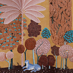 Мебельная ткань Oasis Terracotta Велюр  варинант исполнения - 1 | Loft Concept в Рязани