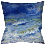 Подушка декоративная морской принт Impressionism in Art варинант исполнения - 1 | Loft Concept в Рязани