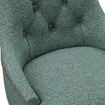 Мебельная ткань Шенилл бирюзовый цвет 138 см T4-31 варинант исполнения - 10 | Loft Concept в Рязани