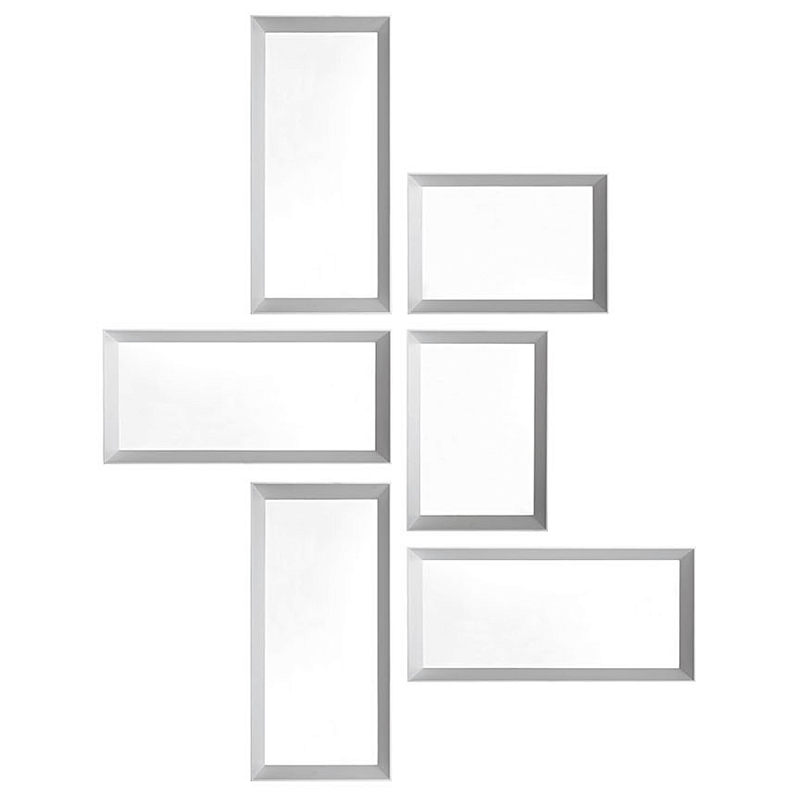 Дизайнерское настенное зеркало Gio Ponti D.950.1 Mirror Белый Зеркало Дизайнерское настенное зеркало Gio Ponti D.950.1 Mirror Белый Зеркало в Рязани | Loft Concept