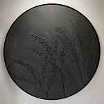 Ботаническое панно «Черная орхидея» варинант исполнения - 1 | Loft Concept в Рязани