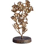 Статуэтка Metal Flowers Вrass Gold варинант исполнения - 1 | Loft Concept в Рязани