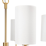 Люстра с белыми плафонами в форме цилиндра и металлическим основанием Nicoleta варинант исполнения - 2 | Loft Concept в Рязани