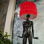 Лампа MANNEQUIN LAMP с абажуром модельный позинг варинант исполнения - 6 | Loft Concept в Рязани