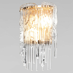 Бра с эффектом стекающего стекла и прозрачными трубками Textured Glass варинант исполнения - 4 | Loft Concept в Рязани