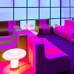 Дизайнерское кресло зеленое Poltronova Sofo Verosa Green Pink Armchair варинант исполнения - 14 | Loft Concept в Рязани