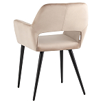 Стул с подлокотниками бежевый NEASAN STOOL варинант исполнения - 5 | Loft Concept в Рязани