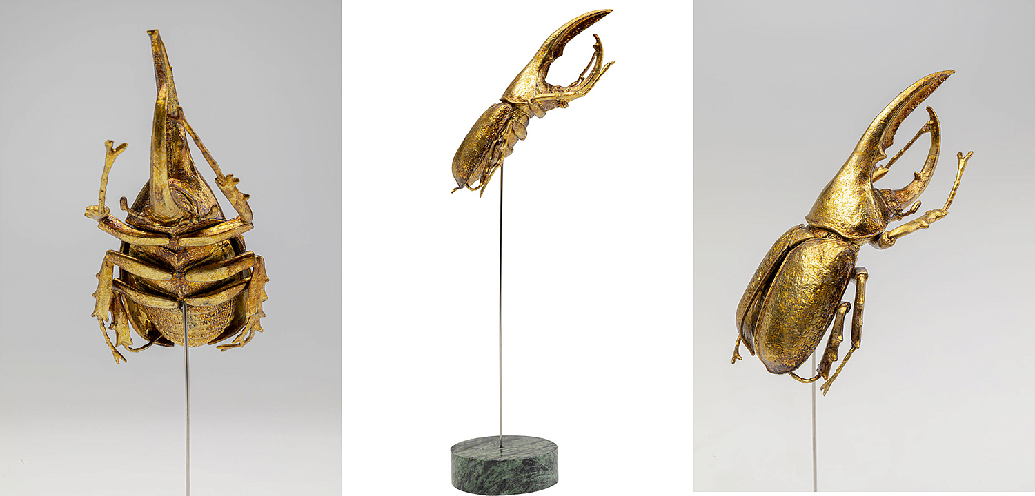 Статуэтка Golden Beetle on standing II - Loft-Concept в Рязани