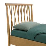 Кровать детская из массива гевеи Eliza варинант исполнения - 4 | Loft Concept в Рязани