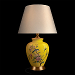 Настольная лампа желтая с изображением птиц Slip Away варинант исполнения - 8 | Loft Concept в Рязани