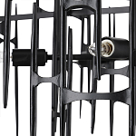 Люстра черная остроконечной формы Black Satin варинант исполнения - 2 | Loft Concept в Рязани