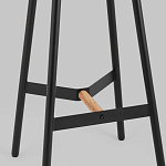 Черный барный стул Knopper варинант исполнения - 6 | Loft Concept в Рязани