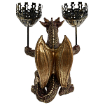 Подсвечник в виде дракона Dragon with Two Candlesticks варинант исполнения - 7 | Loft Concept в Рязани