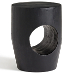 Приставной столик черного цвета AMORPHOUS варинант исполнения - 2 | Loft Concept в Рязани