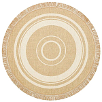 Ковер из комбинированного состава с узором The Cycle of Happiness варинант исполнения - 1 | Loft Concept в Рязани