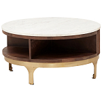 Круглый кофейный стол Sadie Round Coffee Table варинант исполнения - 1 | Loft Concept в Рязани