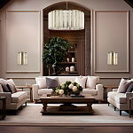 Люстра с абажуром из стекла и премиального алебастра Ravishment варинант исполнения - 7 | Loft Concept в Рязани