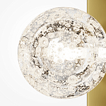 Бра с плафоном из прозрачного стекла с пузырьками воздуха Effervia варинант исполнения - 3 | Loft Concept в Рязани