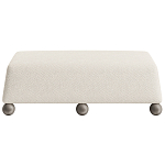 Дизайнерская Банкетка Wakonda с деревянными шариками  варинант исполнения - 2 | Loft Concept в Рязани