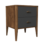 Тумба прикроватная с 2-мя ящиками Tasteful Furniture Light варинант исполнения - 4 | Loft Concept в Рязани