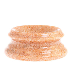 Подставка под шар из натурального камня Мрамор Розовый Natural Stone Sphere Stands варинант исполнения - 1 | Loft Concept в Рязани